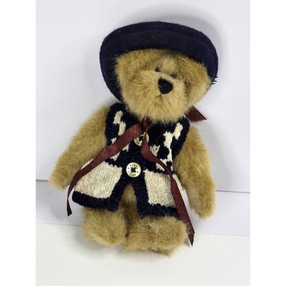 Vtg 2000‎ Boyds Bears Plush CAITLIN BERRIWEATHER 02000-31 F.o.B. 6" Toy Shelf